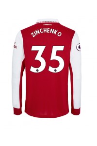 Arsenal Oleksandr Zinchenko #35 Fotballdrakt Hjemme Klær 2022-23 Lange ermer